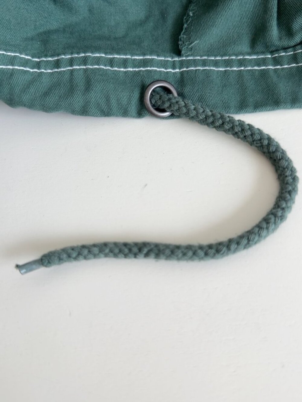 Native Youth Green Contrast Stitch Coach Jacket — Size L - Picture 8 of 10